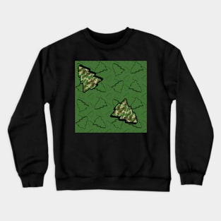 Cameo Christmas Trees Crewneck Sweatshirt